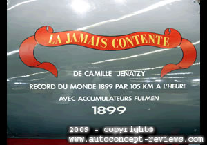 Jenatzy “ Jamais Contente” 1899